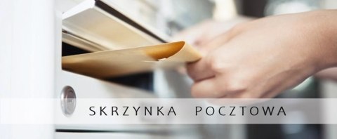Czarna skrzynki pocztowe skrzynka ścienna Czarna skrzynki pocztowe skrzynka ścienna