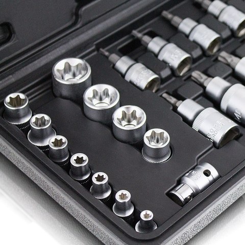 KLUCZE NASADOWE TORX 30 SZTUK KLUCZE NASADOWE TORX 30 SZTUK