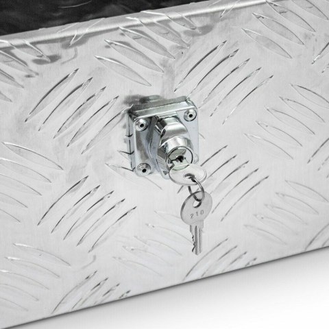 SKRZYNIA SKRZYNKA NA NARZĘDZIA ALUMINIOWA 120L SKRZYNIA SKRZYNKA NA NARZĘDZIA ALUMINIOWA 120L