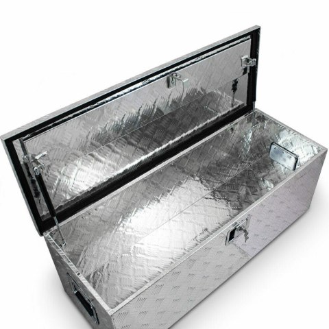 SKRZYNIA SKRZYNKA NA NARZĘDZIA ALUMINIOWA 160L SKRZYNIA SKRZYNKA NA NARZĘDZIA ALUMINIOWA 160L