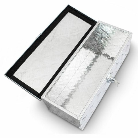 SKRZYNIA SKRZYNKA NA NARZĘDZIA ALUMINIOWA 25 L SKRZYNIA SKRZYNKA NA NARZĘDZIA ALUMINIOWA 25 L