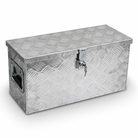 SKRZYNIA SKRZYNKA NA NARZĘDZIA ALUMINIOWA 45 L SKRZYNIA SKRZYNKA NA NARZĘDZIA ALUMINIOWA 45 L