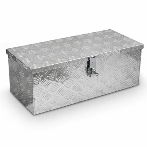 SKRZYNIA SKRZYNKA NA NARZĘDZIA ALUMINIOWA 50L SKRZYNIA SKRZYNKA NA NARZĘDZIA ALUMINIOWA 50L