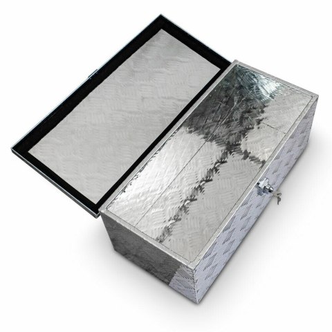 SKRZYNIA SKRZYNKA NA NARZĘDZIA ALUMINIOWA 50L SKRZYNIA SKRZYNKA NA NARZĘDZIA ALUMINIOWA 50L