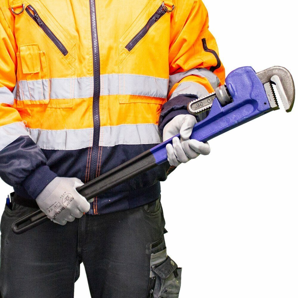 KLUCZ SZWEDZKI NASTAWNY DO RUR ŻABA 36'' 915MM MOCNY STALOWY KLUCZ SZWEDZKI NASTAWNY DO RUR ŻABA 36'' 915MM MOCNY STALOWY