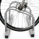 Stojak 12-miejscowy/stanowiskowy na rowery malowany proszkowo mocny metalowy