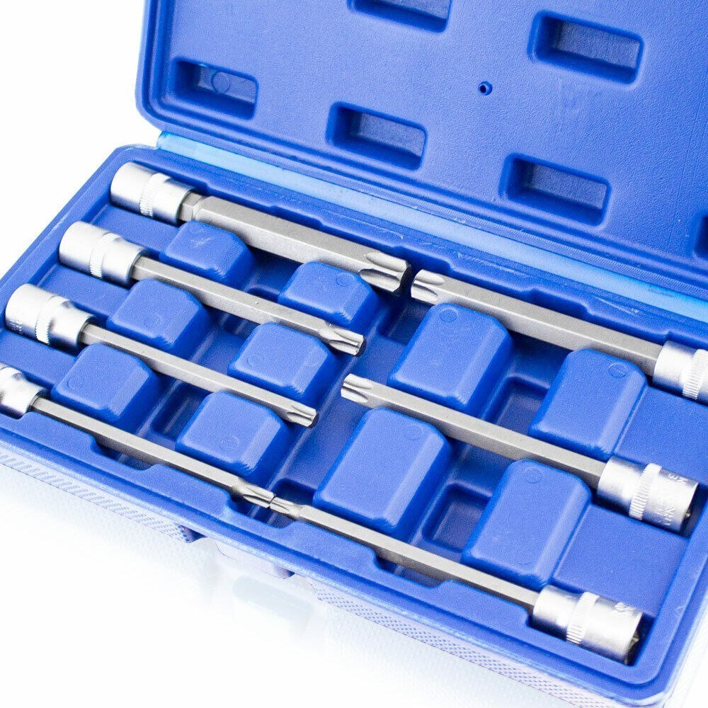 ZESTAW NASADEK TORX 7 ELEMENTÓW 3/8'' T25-T60 W NIEBIESKIEJ WALIZCE ZESTAW NASADEK TORX 7 ELEMENTÓW 3/8'' T25-T60 W NIEBIESKIEJ WALIZCE