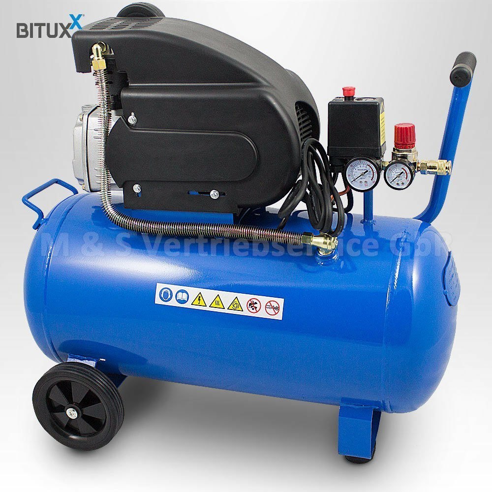 Sprężarka 50l powietrza 8 BAR tłokowa 1500W Sprężarka 50l powietrza 8 BAR tłokowa 1500W