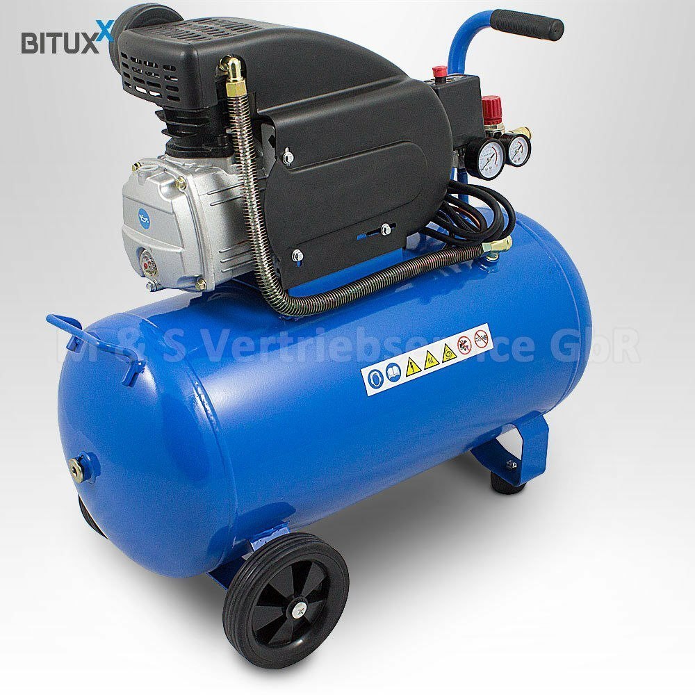Sprężarka 50l powietrza 8 BAR tłokowa 1500W Sprężarka 50l powietrza 8 BAR tłokowa 1500W
