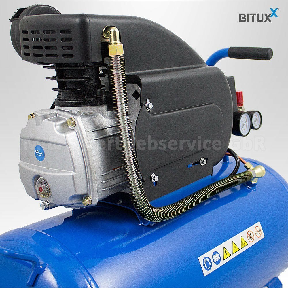 Sprężarka 50l powietrza 8 BAR tłokowa 1500W Sprężarka 50l powietrza 8 BAR tłokowa 1500W