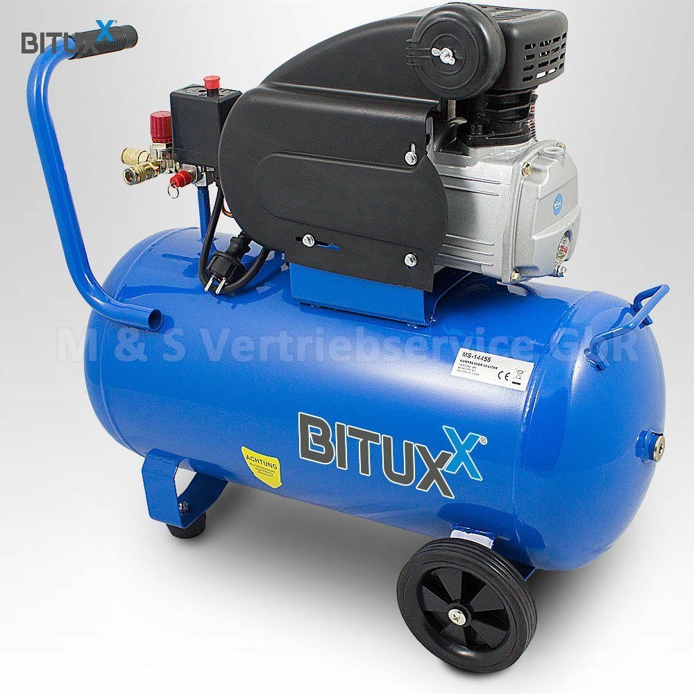 Sprężarka 50l powietrza 8 BAR tłokowa 1500W Sprężarka 50l powietrza 8 BAR tłokowa 1500W