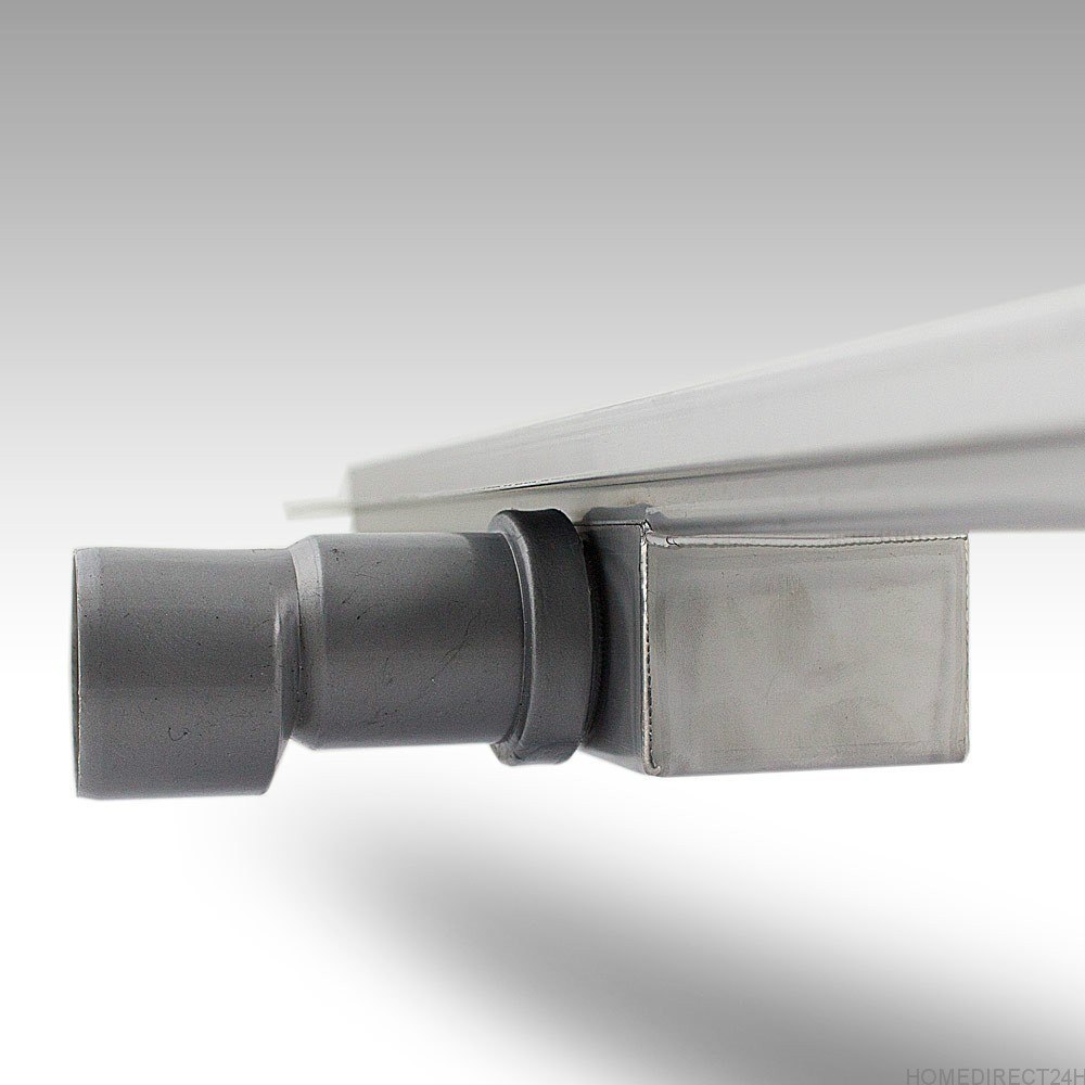 Odpływ liniowy Tropfen 110cm z syfonem podłogowy ze stali nierdzewnej Odpływ liniowy Tropfen 110cm z syfonem podłogowy ze stali nierdzewnej