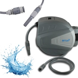 Ogrodowy wąż automatyczny na bębnie 30m do Wody mocny oplot