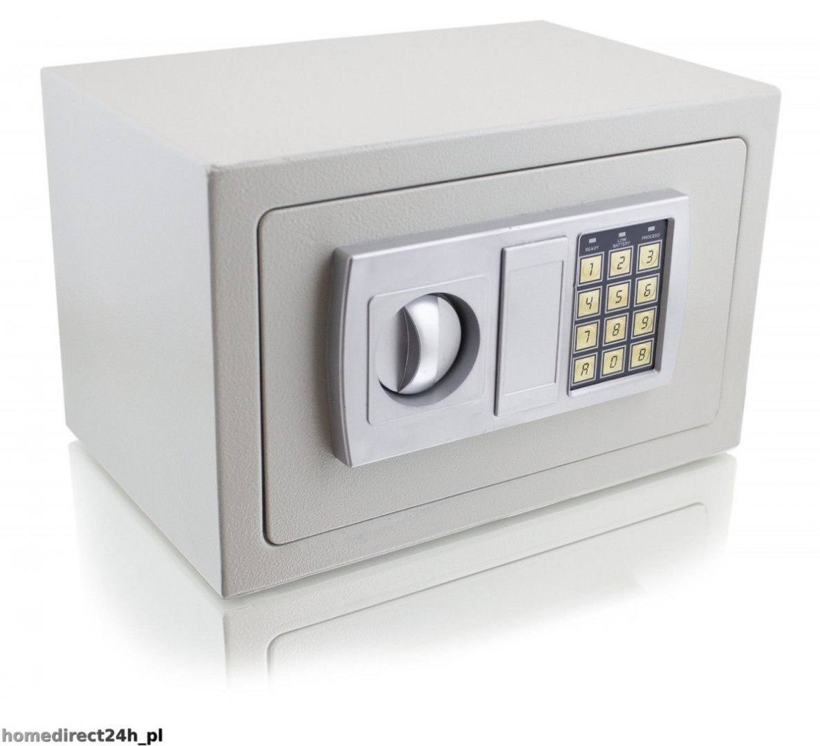 SEJF ELEKTRONICZNY JASNOSZARY SEJF ELEKTRONICZNY JASNOSZARY
