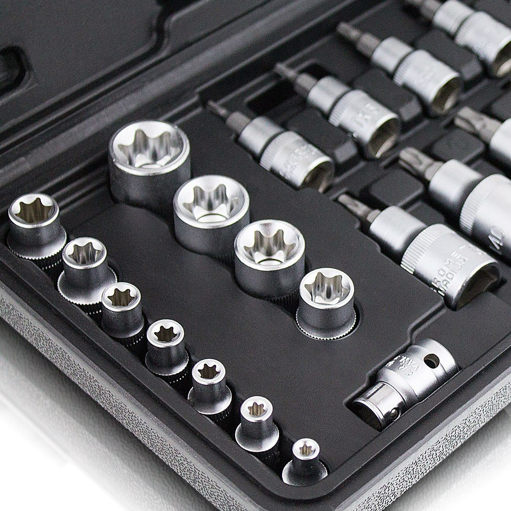 KLUCZE NASADOWE TORX 30 SZTUK KLUCZE NASADOWE TORX 30 SZTUK