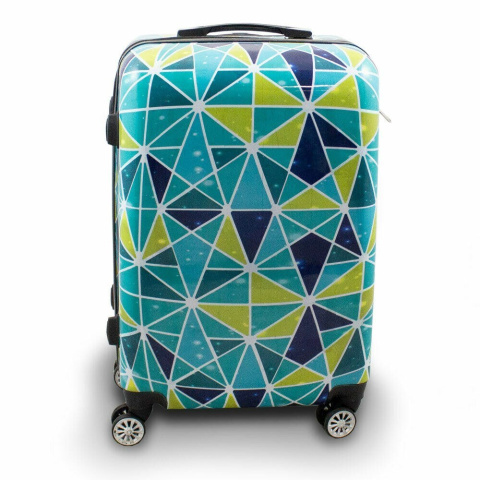 KOMPLET ZESTAW WALIZEK 3 SZT BERWIN COLORFUL DIAMOND WALIZKI XL+L+M KOMPLET ZESTAW WALIZEK 3 SZT BERWIN COLORFUL DIAMOND WALIZKI XL+L+M