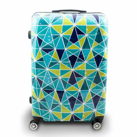 KOMPLET ZESTAW WALIZEK 3 SZT BERWIN COLORFUL DIAMOND WALIZKI XL+L+M KOMPLET ZESTAW WALIZEK 3 SZT BERWIN COLORFUL DIAMOND WALIZKI XL+L+M