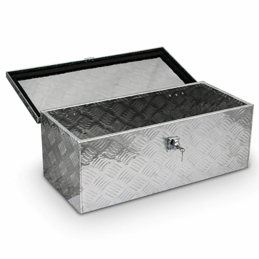 SKRZYNIA SKRZYNKA NA NARZĘDZIA ALUMINIOWA 50L SKRZYNIA SKRZYNKA NA NARZĘDZIA ALUMINIOWA 50L