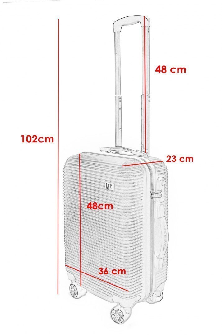 ZESTAW WALIZEK PODRÓŻNYCH XL + L + M NA KÓŁKACH ZIELONE ZESTAW WALIZEK PODRÓŻNYCH XL + L + M NA KÓŁKACH ZIELONE