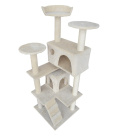 Drapak beżowy dla kota kotów Drzewko sizalowe Wieża widokowa Legowisko/domek