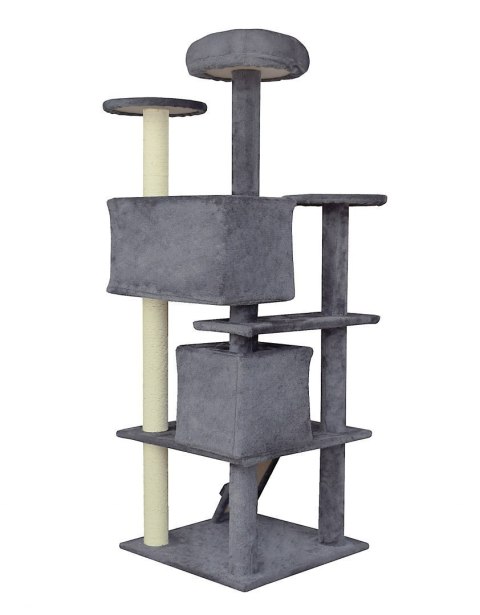 DRAPAK DLA KOTA DRZEWKO LOKUM LEGOWISKO 133CM JASNO-SIWY DRZEWKO DRAPAK DLA KOTA DRZEWKO LOKUM LEGOWISKO 133CM JASNO-SIWY DRZEWKO