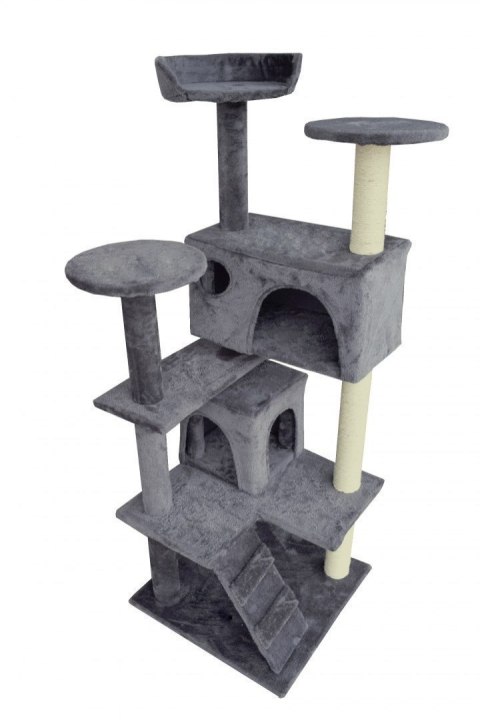DRAPAK DLA KOTA DRZEWKO LOKUM LEGOWISKO 133CM JASNO-SIWY DRZEWKO DRAPAK DLA KOTA DRZEWKO LOKUM LEGOWISKO 133CM JASNO-SIWY DRZEWKO