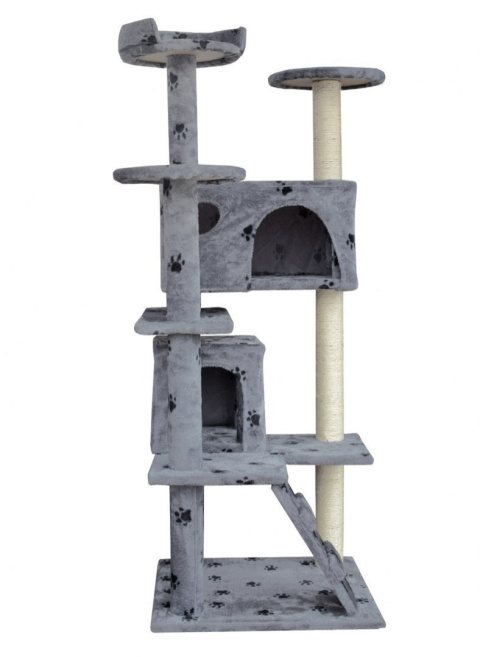 DRAPAK DLA KOTA 133CM JASNO SIWY W ŁAPKI DRAPAK DLA KOTA 133CM JASNO SIWY W ŁAPKI
