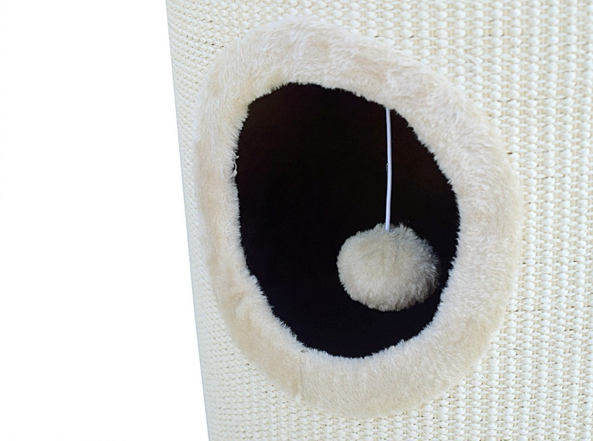 DRAPAK TUBA 50CM DLA KOTA LEGOWISKO MATA SIZALOWA WIEŻA BEŻOWY DRAPAK TUBA 50CM DLA KOTA LEGOWISKO MATA SIZALOWA WIEŻA BEŻOWY