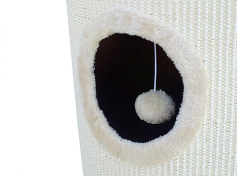 DRAPAK TUBA 50CM DLA KOTA LEGOWISKO MATA SIZALOWA WIEŻA BEŻOWY DRAPAK TUBA 50CM DLA KOTA LEGOWISKO MATA SIZALOWA WIEŻA BEŻOWY